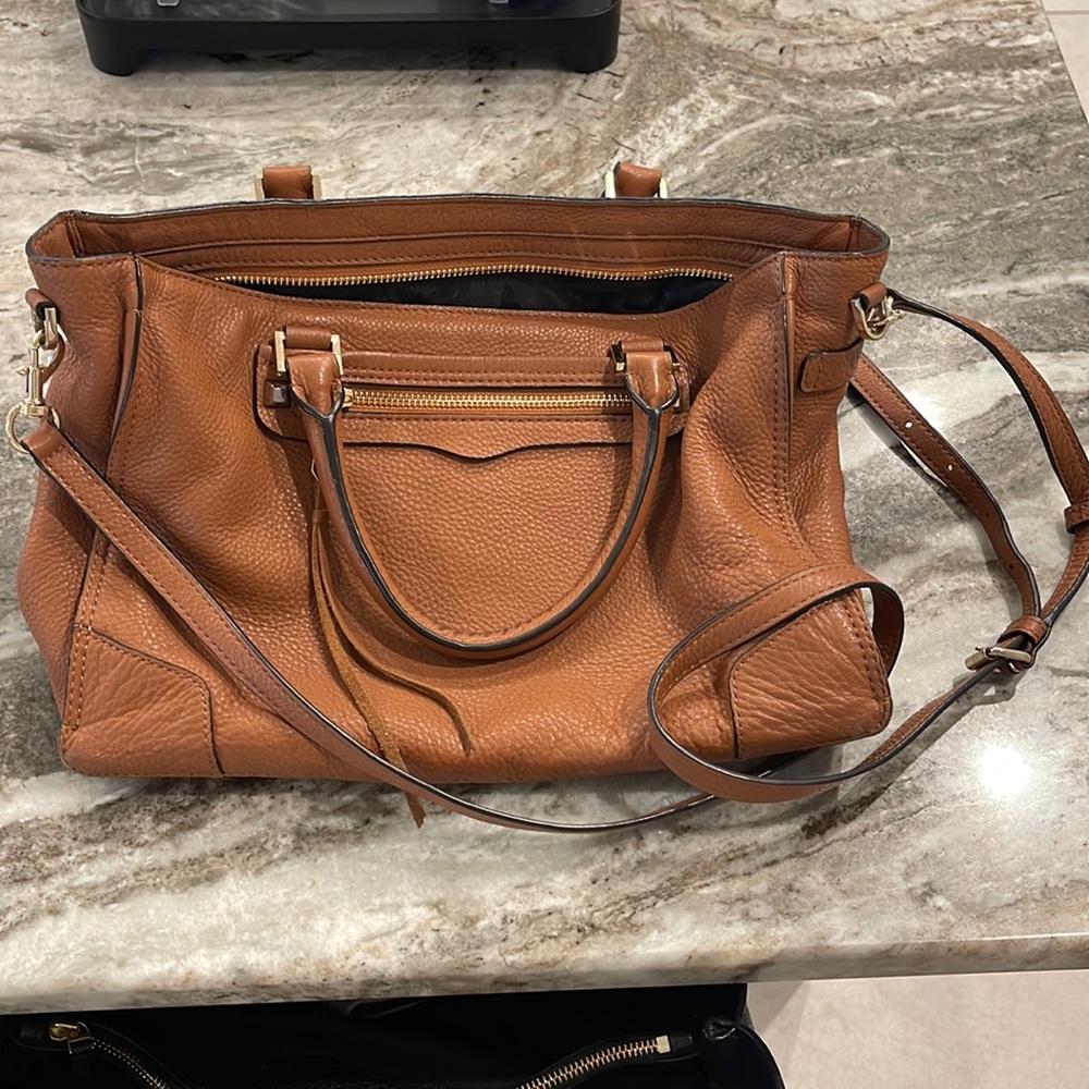 Rebecca Minkoff brown leather purse